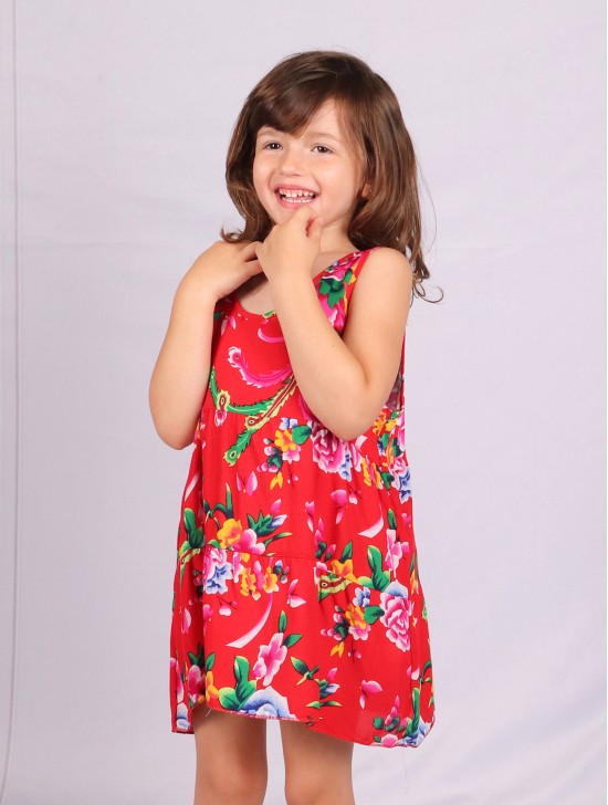 Kids Super Soft Sleeveless Fashion Dress (2-6 Yrs)
